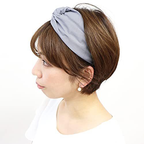ヘアバンド クロスデザイン 灰 無地 カラー 洗える 綿100 日本製 ターバン ハンドメイド 手ぬぐいで作ったヘアバンド A B093p6x6pb 2626 バリオス東海1号店 通販 Yahoo ショッピング