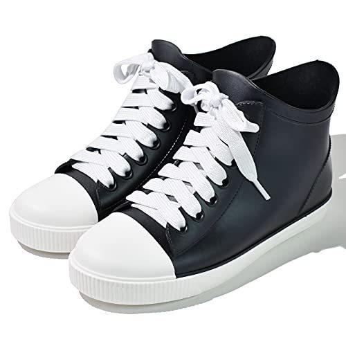 [アシスタント] レインブーツ 長靴 レディース キッズ レインシューズ かわいい 防水 (ホワイト, LL)｜various-tokai-1｜02