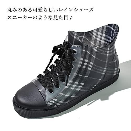 [アシスタント] レインブーツ 長靴 レディース キッズ レインシューズ かわいい 防水 (ホワイト, LL)｜various-tokai-1｜04