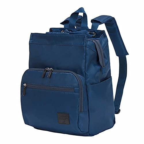 レビューで送料無料 デルデ Delde リュックサック マザーズトートリュック 2way メンズ レディース S ネイビー Www Ampselectric Com