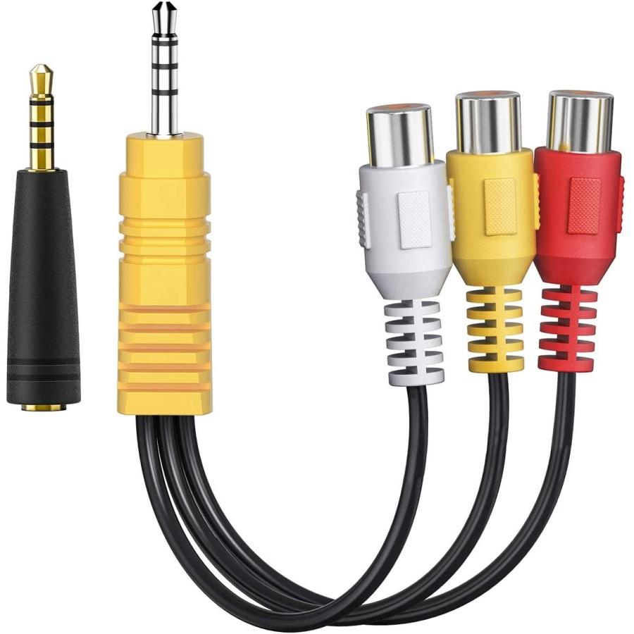 大人気新作 3.5mm4極 RCA 変換 ケーブル AVケーブル 変換プラグ付き ミニプラグ ピンプラグ ビデオケーブル 17cm オス3メス カーナビ ドラレコ その他AVケーブル 大人気新作 3.5mm4極 RCA 変換 ケーブル AVケーブル 変換プラグ付き ミニプラグ ピンプラグ ビデオケーブル 17cm オス3メス カーナビ ドラレコ その他AVケーブル