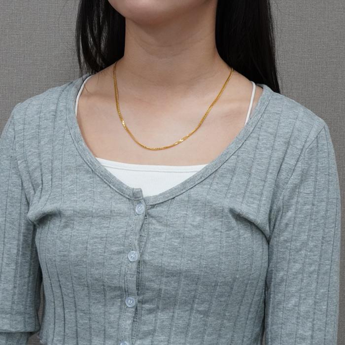 喜平 ネックレス 24金 純金 ダブル 6面 50cm 10g 造幣局検定 喜平 ネックレス 24金 純金 ダブル 6面 50cm 10g 造幣局検定