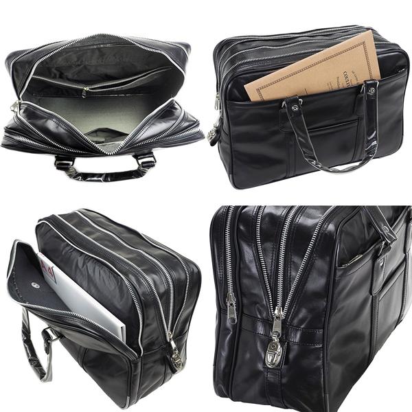 取寄品 ビジネスバッグ ビジネス鞄 B4F ボストンバッグ 日本製 ハンドバッグ 通勤バッグ 営業 大容量 10447 メンズバッグ 送料無料の画像