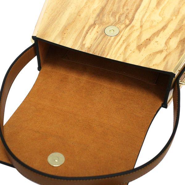 安心の天然素材 ナチュラルウッドバッグ 天然素材 木製バッグ 木の鞄
