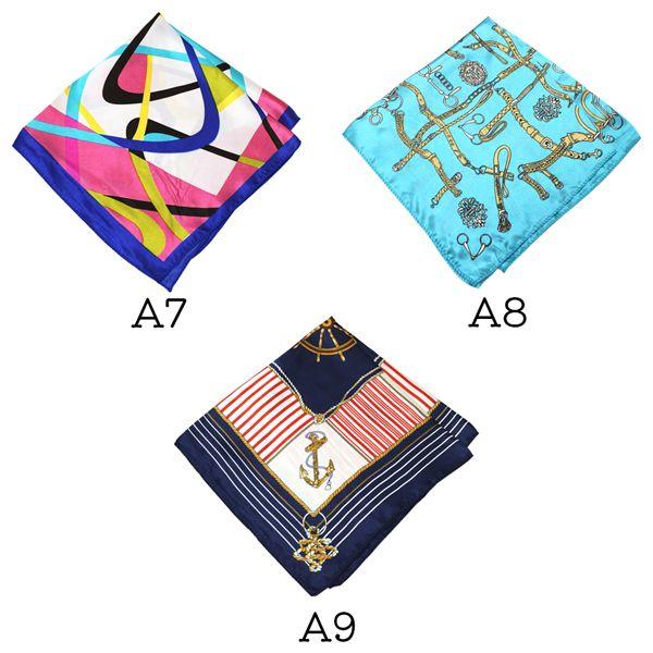 ワンポイントなおしゃれにぴったりなスカーフ サテンスカーフ バッグスカーフ ヘアアレンジ ヘッドスカーフ ファッションアイテム VS02 |  | 04