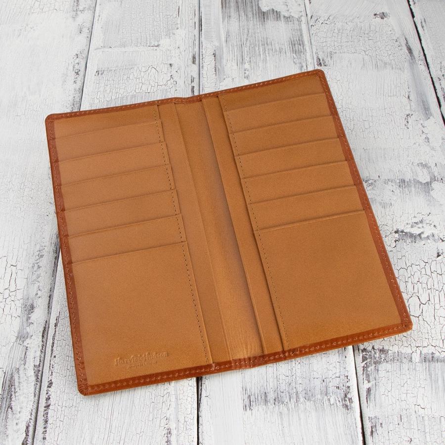 本革イタリアンレザー薄型長財布 HA-6004 メンズ財布 送料無料