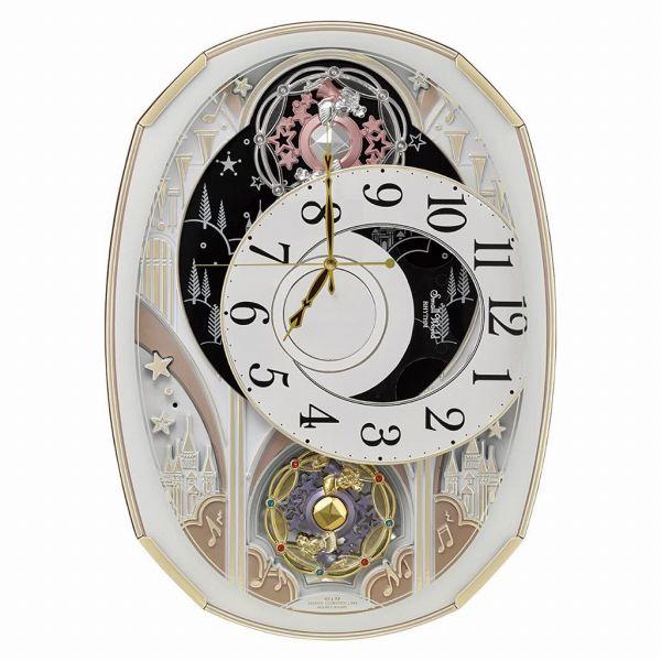 RHYTHM 取寄品 正規品 リズム時計 4MN551RH03 電波からくり時計