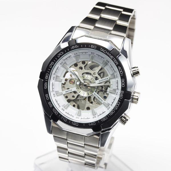 腕時計 メンズ メンズ腕時計 自動巻き腕時計 ATW025 重厚なビッグケース スケルトン シンプル |  | 06