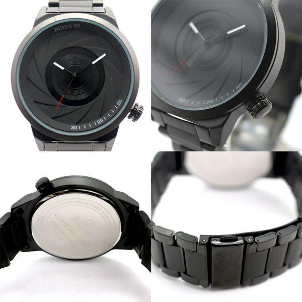 腕時計 メンズ BIDEN メンズ腕時計 バイデン BD010 SEIKOムーブメント 日常生活防水 シックな文字盤でクールに決まる 手元から魅力的 送料無料 |  | 03