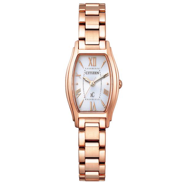 取寄品 正規品 CITIZEN シチズン クロスシー EW5543-54A basic collection トノーケース レディース腕時計 送料無料