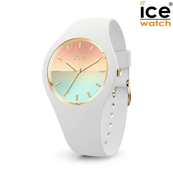取寄品 正規品 ice watch アイスウォッチ 020637 ICE sunset アイスサンセット ゴールデンホライズン Medium ミディアム レディース腕時計 送料無料｜varioustyle