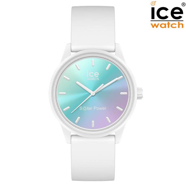 取寄品 正規品 ice watch アイスウォッチ 020649 ICE solar power ソーラークォーツ ライラックターコイズサンセット Small スモール 腕時計 送料無料