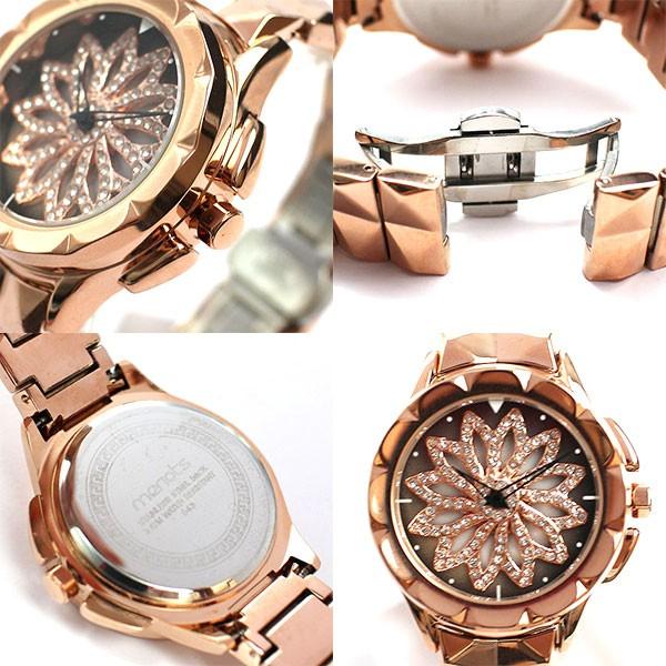 腕時計 レディース レディース腕時計 文字盤が回る ぐるぐる時計 RT006 シチズンMIYOTAムーブメント メタルベルト |  | 01