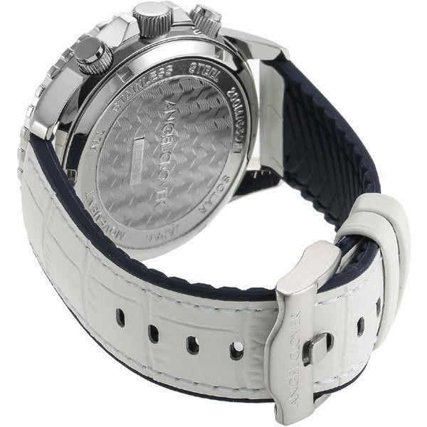 取寄品 正規品 Angel Clover エンジェルクローバー TCD45SWH-WH タイムクラフトダイバー ラウンドフェイス ソーラー電池 メンズ腕時計 送料無料 |  | 02