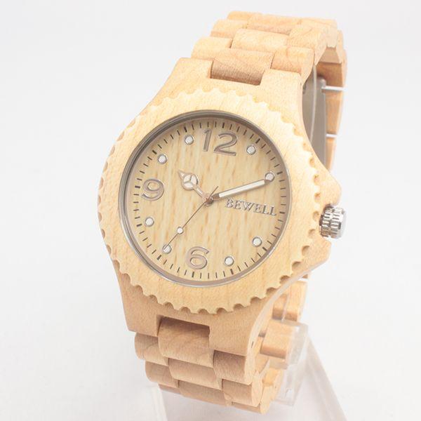 腕時計 メンズ メンズ腕時計 木製腕時計 WDW002-04 軽い 軽量  安心の天然素材｜varioustyle｜07