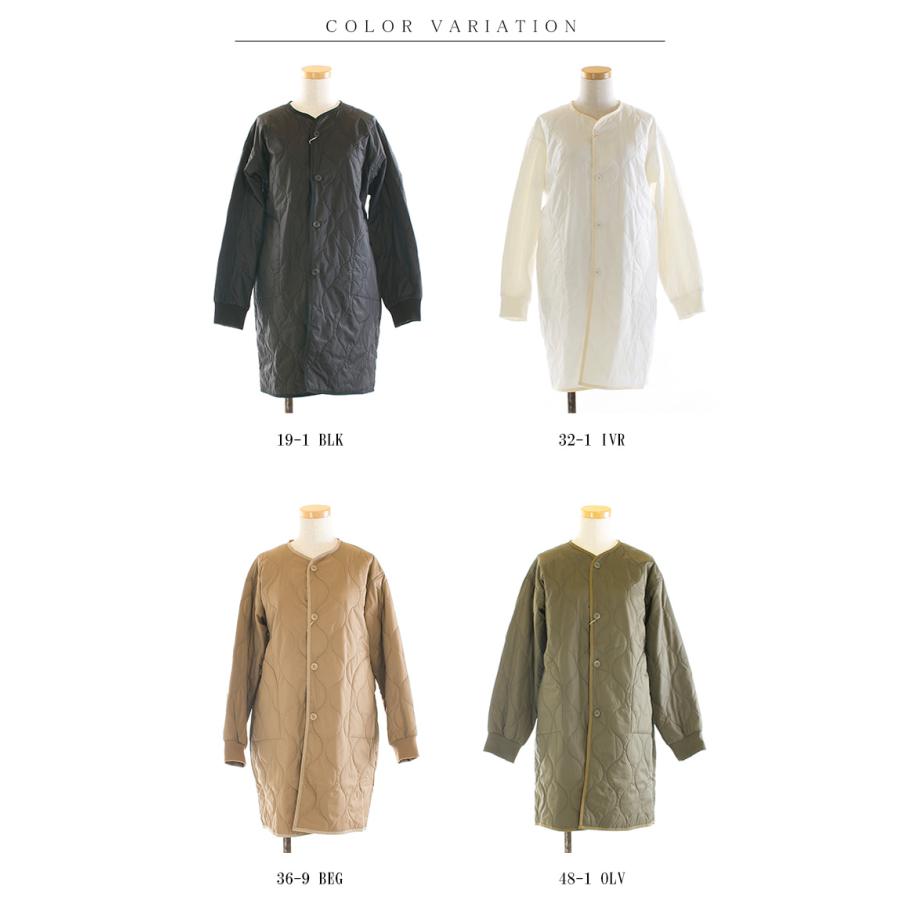 D.M.G. ドミンゴ ナイロンリップキルトライナーコート 18-624X