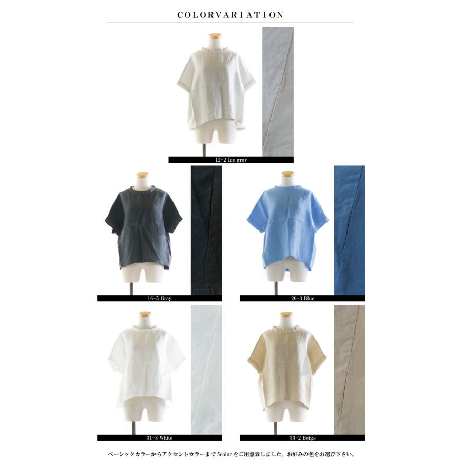 Brocante ブロカント リネンキャンバス×ブロードコムTシャツ 36-300L 