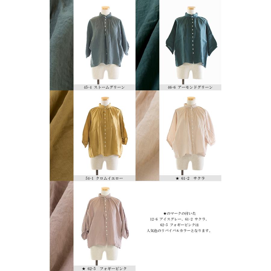Brocante ブロカント リネンキャンバスグランシャツ 36-260L 38-042(旧