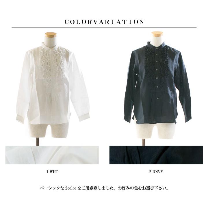 タグ付未使用＊アピースオブライブラリー リネンバンドカラーブラウス M相当 黒 A PIECE OF LIBRARY ピースオブライブラリー スタンダードリネンラオス