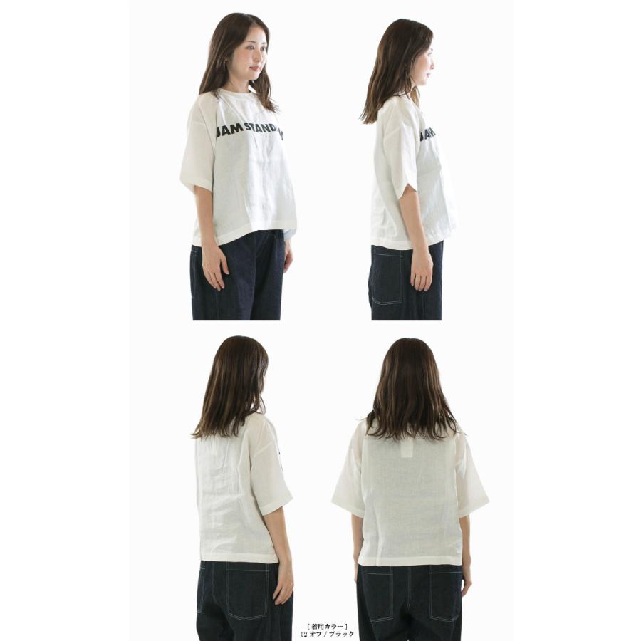 maomade マオメイド リネン”FABRIC”シリーズJAM STANDARD布帛TEE