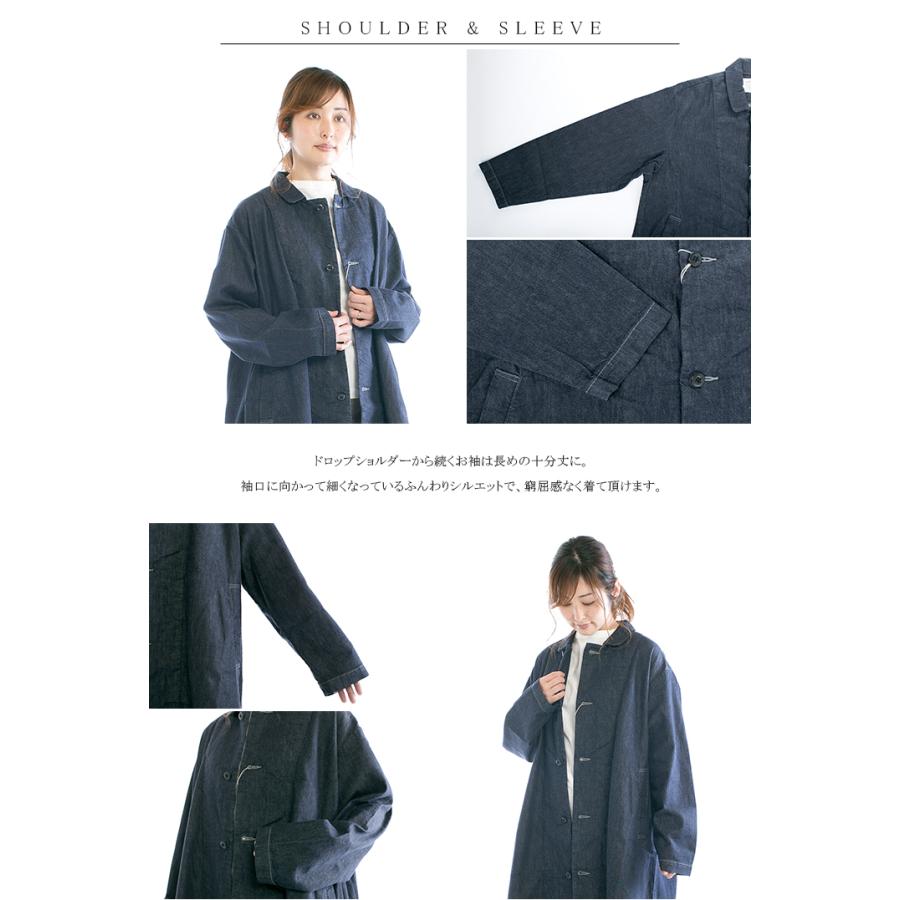 HARVESTY ハーベスティ 8ozノンフェイドデニムオーバーコート A32101 |  | 04