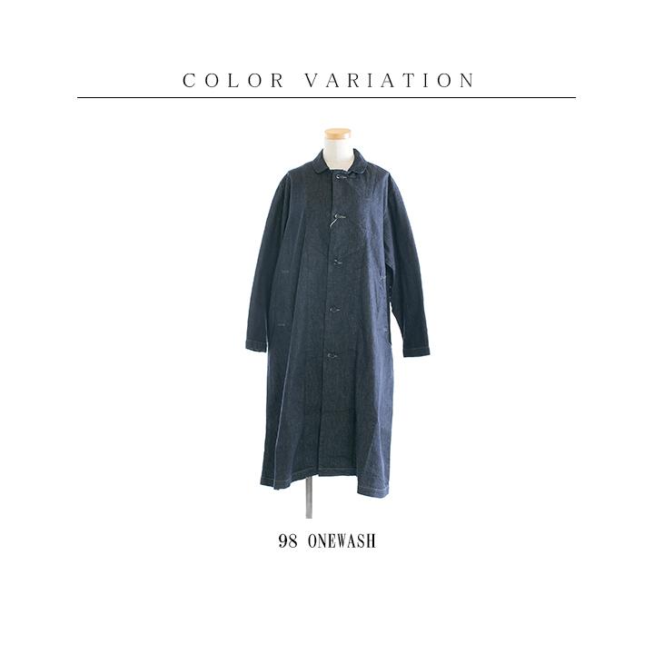 HARVESTY ハーベスティ 8ozノンフェイドデニムオーバーコート A32101 |  | 08
