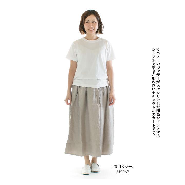 LAITERIE レイトリー リユールリネンギャザースカート LBT-20○ : lbt 