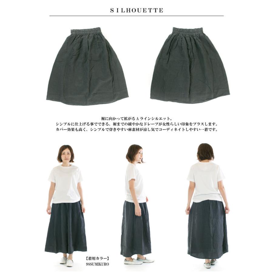 LAITERIE レイトリー リユールリネンギャザースカート LBT-20○ : lbt 