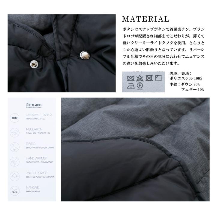 LOFTLABO ロフトラボ KONG キルティングダウンケープ TL19FAC28