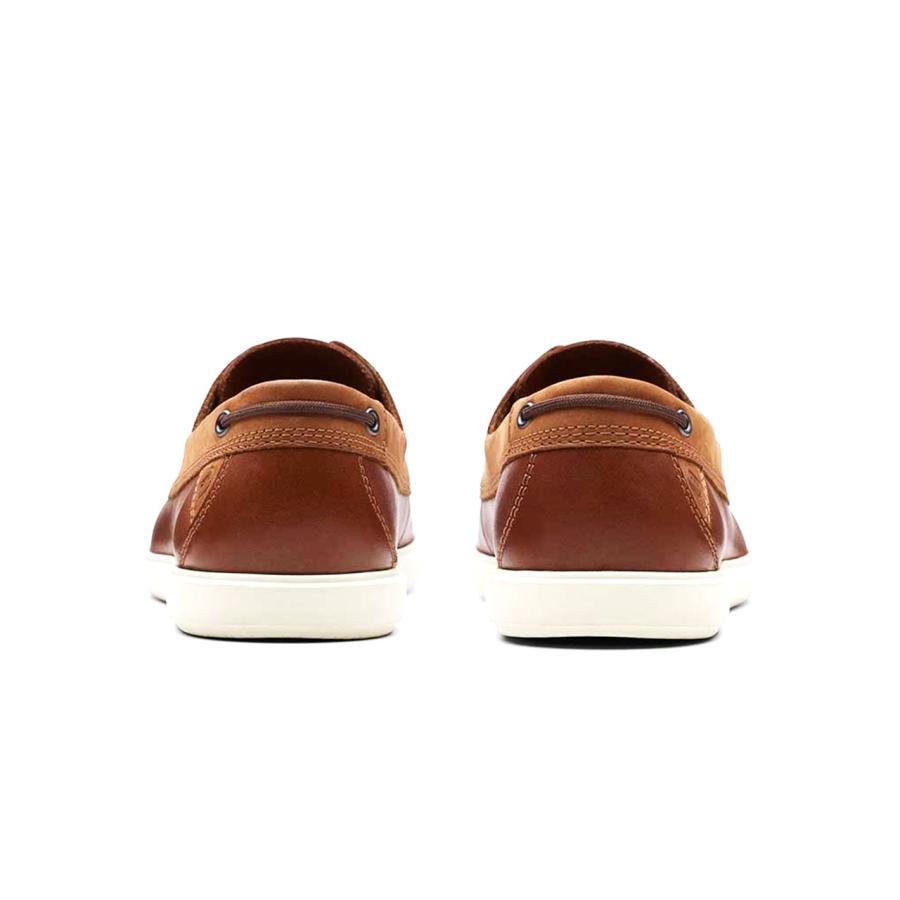 クラ−クス　Ｃｌａｒｋｓ　779J  TAN　25.0cm　本革　メンズ　デッキシュ−ズ | Clarks | 04