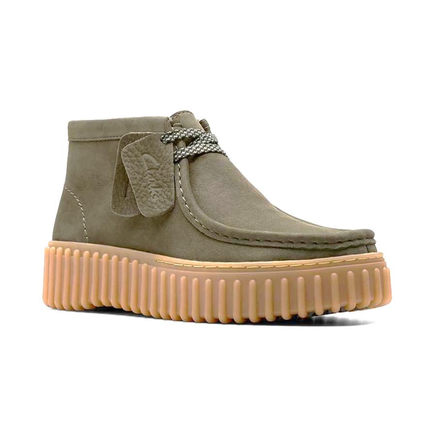 クラークス　Clarks　926G　カ−キ　Torhill Moss　DRSS　レディースブーツ　40mm厚底ブーツ | Clarks | 01