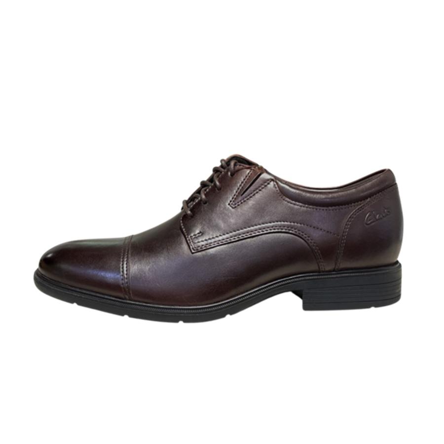 クラークス　Clarks　850J　D.BR　メン　ズビジネスシュ−ズ　ストレートチップ　防滑 | Clarks | 01