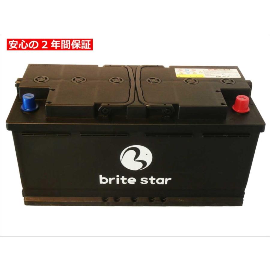 ポルシェ PORSCHE カイエン ターボ(957) Brite Star バッテリー 輸入車用 AGM 105-L6 アイドリングストップ車対応｜vasques-battery｜02
