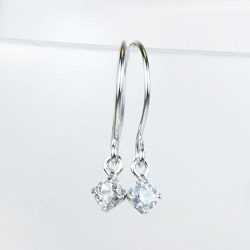 KASHIMA プラチナ900 0.15ct ダイヤモンド 一粒石 アメリカン