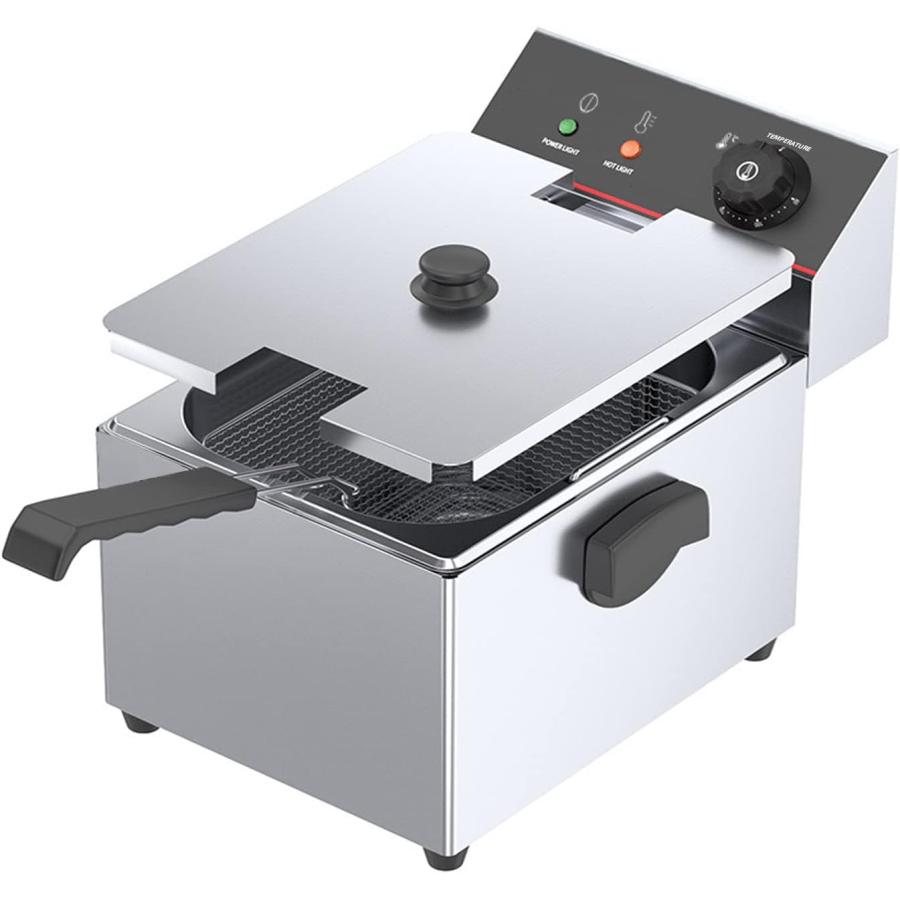 shengocase電気フライヤー 卓上揚げ物器 8L ステンレス 業務用 shengocase電気フライヤー 卓上揚げ物器 8L ステンレス 業務用
