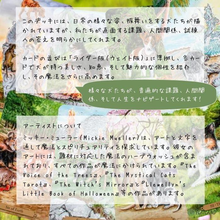 マジカル ドッグス タロット【特製ボックス入り】【タロット占い