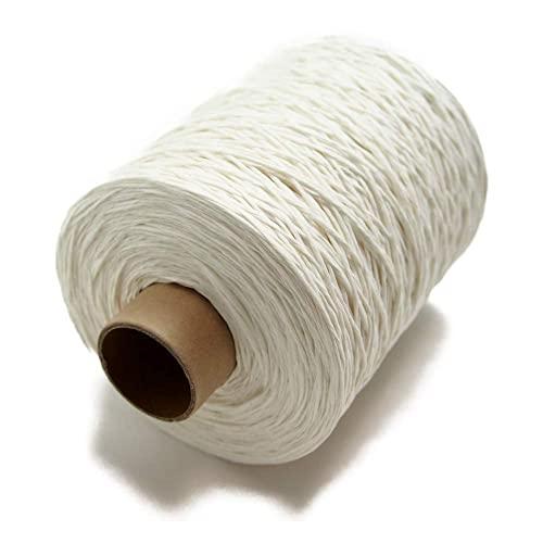 紙糸(細) 約480m ラッピンク用 包装資材 ハンドメイド 和紙糸 (16白)｜vastforest｜02