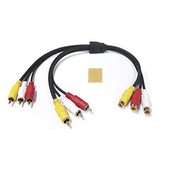 Sound Wave【 RCA 2分配 AVケーブル 分岐ケーブル メス オス Sound Wave【 RCA 2分配 AVケーブル 分岐ケーブル メス オス