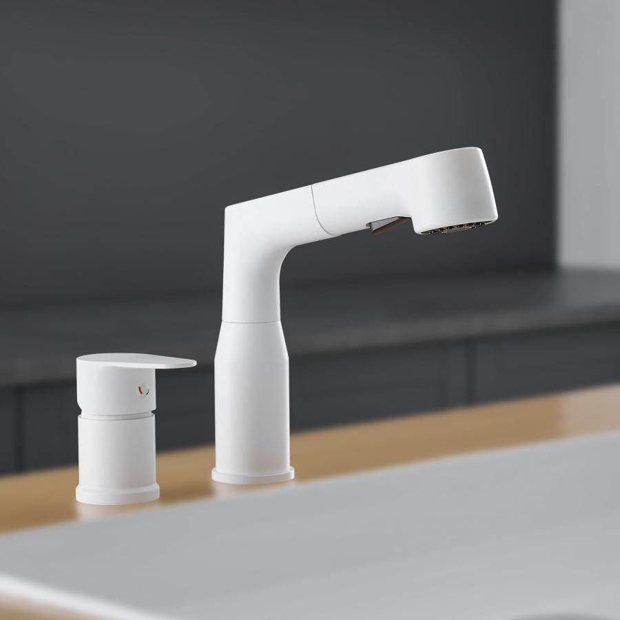 ホワイトモダン混合蛇口 ホワイトモダン混合蛇口 【公式通販】