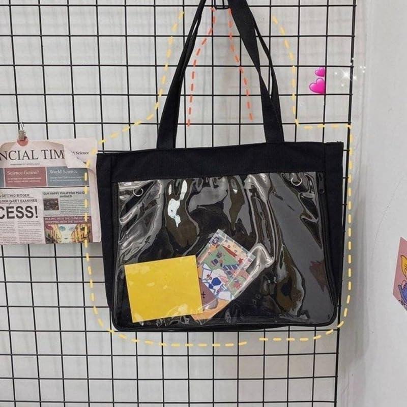 HIKAMY 痛バッグ A4サイズ 赤 緑 青 黒 ピンク トートバッグ HIKAMY 痛バッグ A4サイズ 赤 緑 青 黒 ピンク トートバッグ