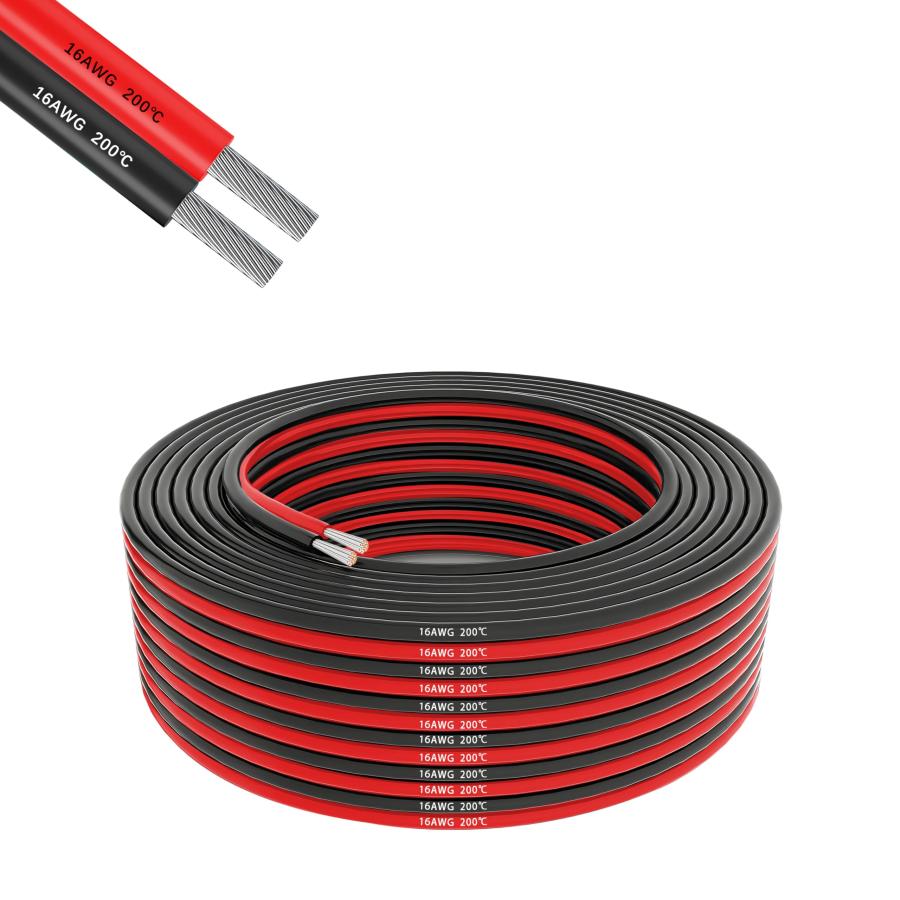 HaerknCbl 16AWG/1.3Sq 電線ケーブル パラレルシリコンワイヤー