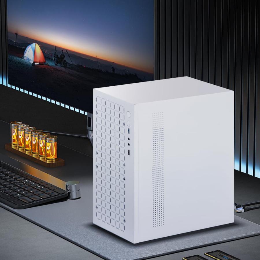 Micro ATX PCケース(オマケ付き) Amazon.co.jp: PCケース ATX Micro-ATX Mini-ITX 対応 パノラマ