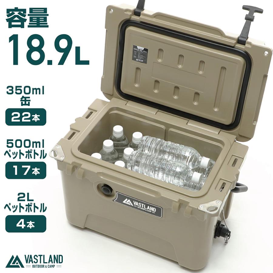 ⭐︎udnさまお取り置き⭐︎　Clawトラック スタンダードサイズ 中古品 VASTLAND タフクーラーボックス 18.9L T型フックタイプ ロトモールド