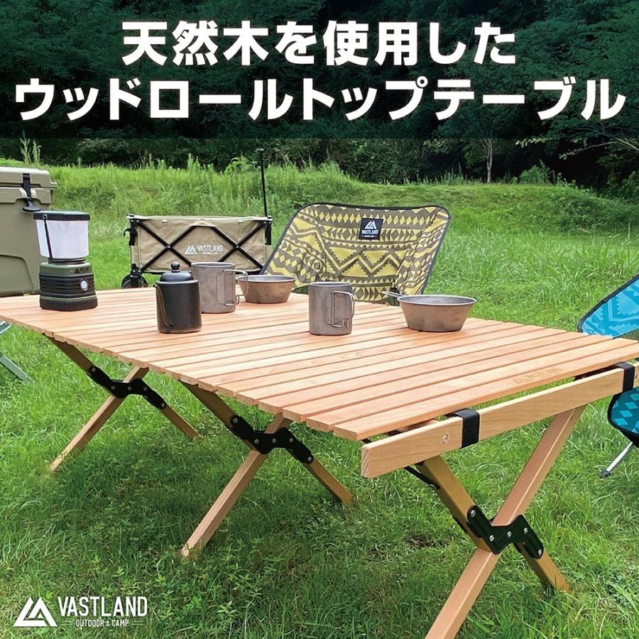 VASTLAND（ヴァストランド） ウッドロールトップテーブル 120cm 爆買
