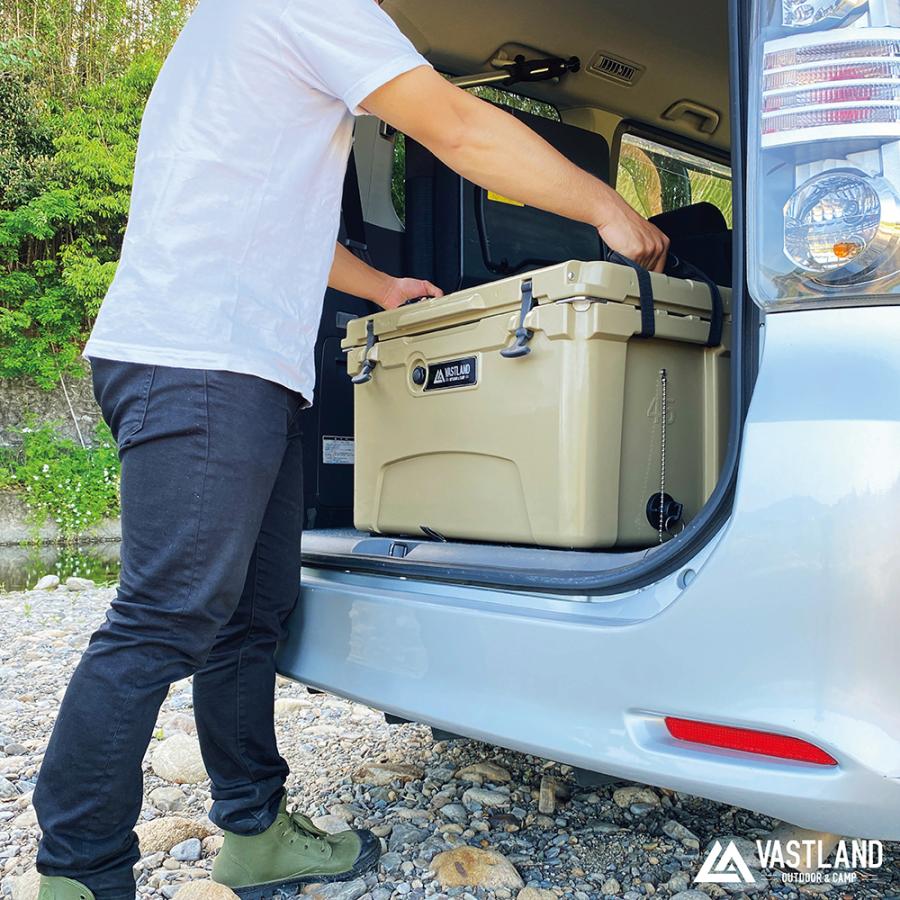 VASTLAND タフクーラーボックス 33.1L T型フックタイプ ロトモールド
