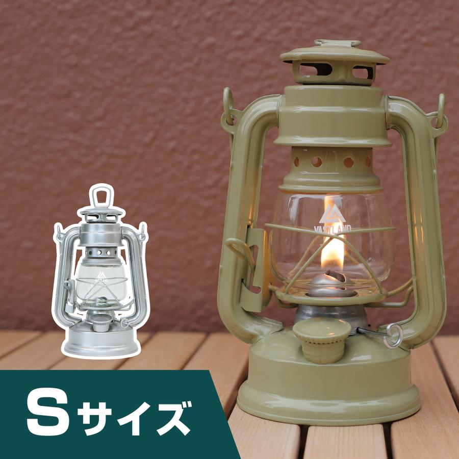 VASTLAND オイルランタン S タン シルバー 爆買 | VASTLAND