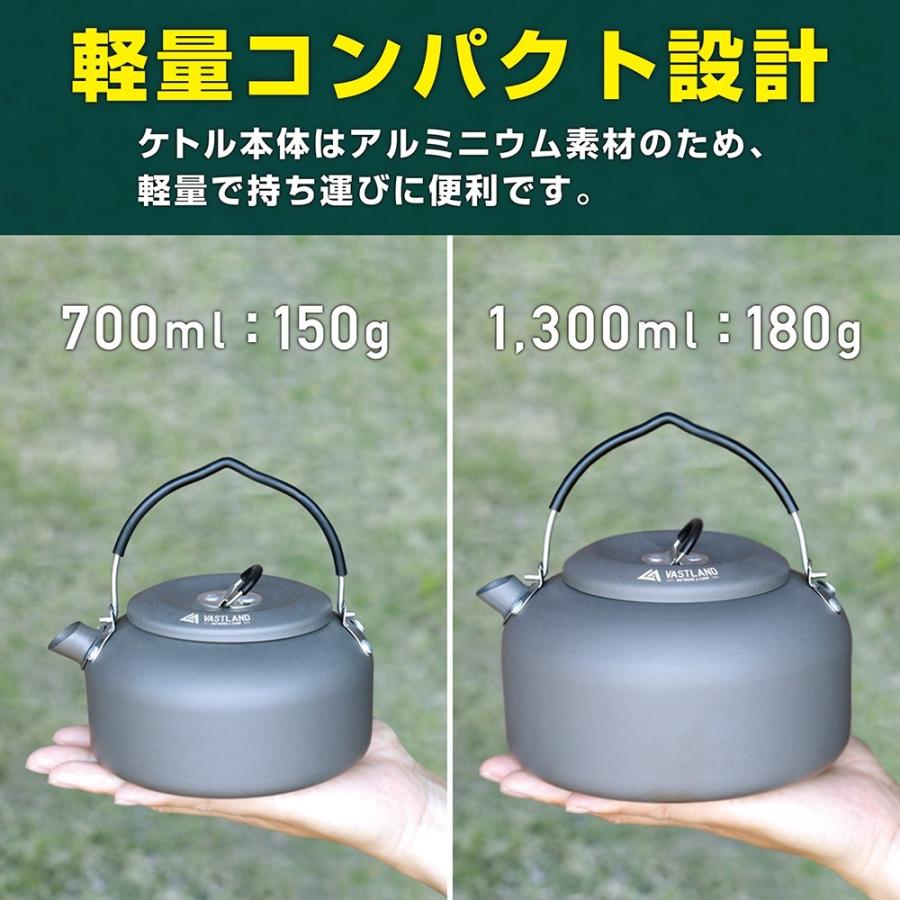 VASTLAND（ヴァストランド） キャンプケトル アウトドアケトル やかん