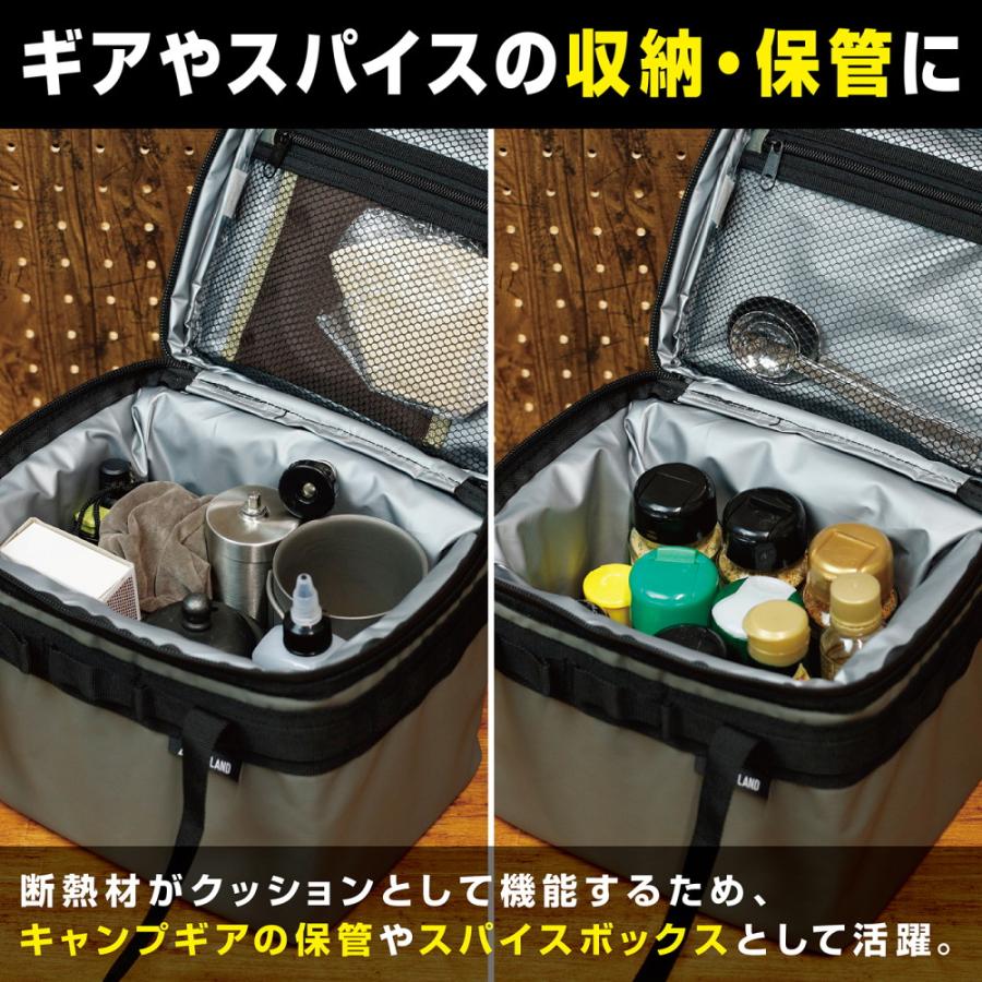 VASTLAND ソフトクーラーボックス 小型 保冷バッグ 5L 500ml缶×6本収納