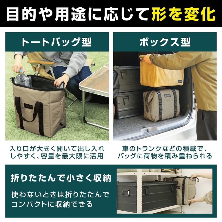 クーラーバック　クーラーボックス　新品未使用　　 VASTLAND ソフトクーラー トートバッグ 16L 20mm断熱材 ソフトクーラー