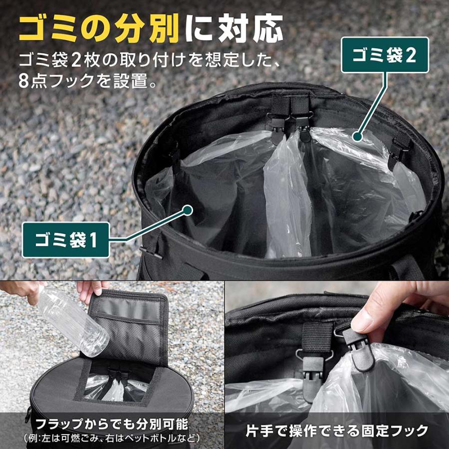 ゴミ袋と私 VASTLAND（ヴァストランド） ポップアップトラッシュボックス 22L